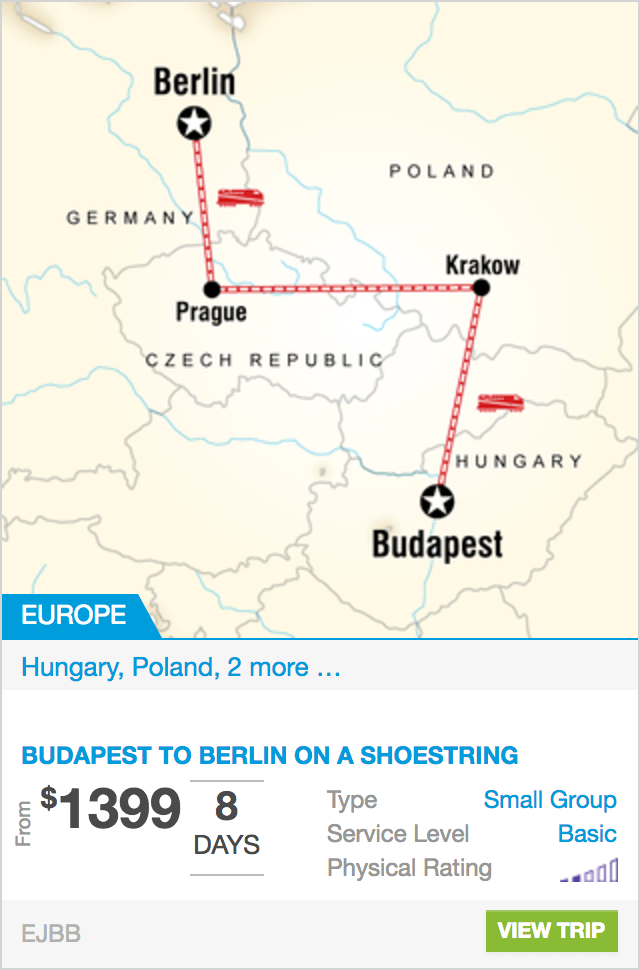 Budapest to Berlin on a Shoestring