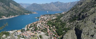 View over Kotor, Montenegro.